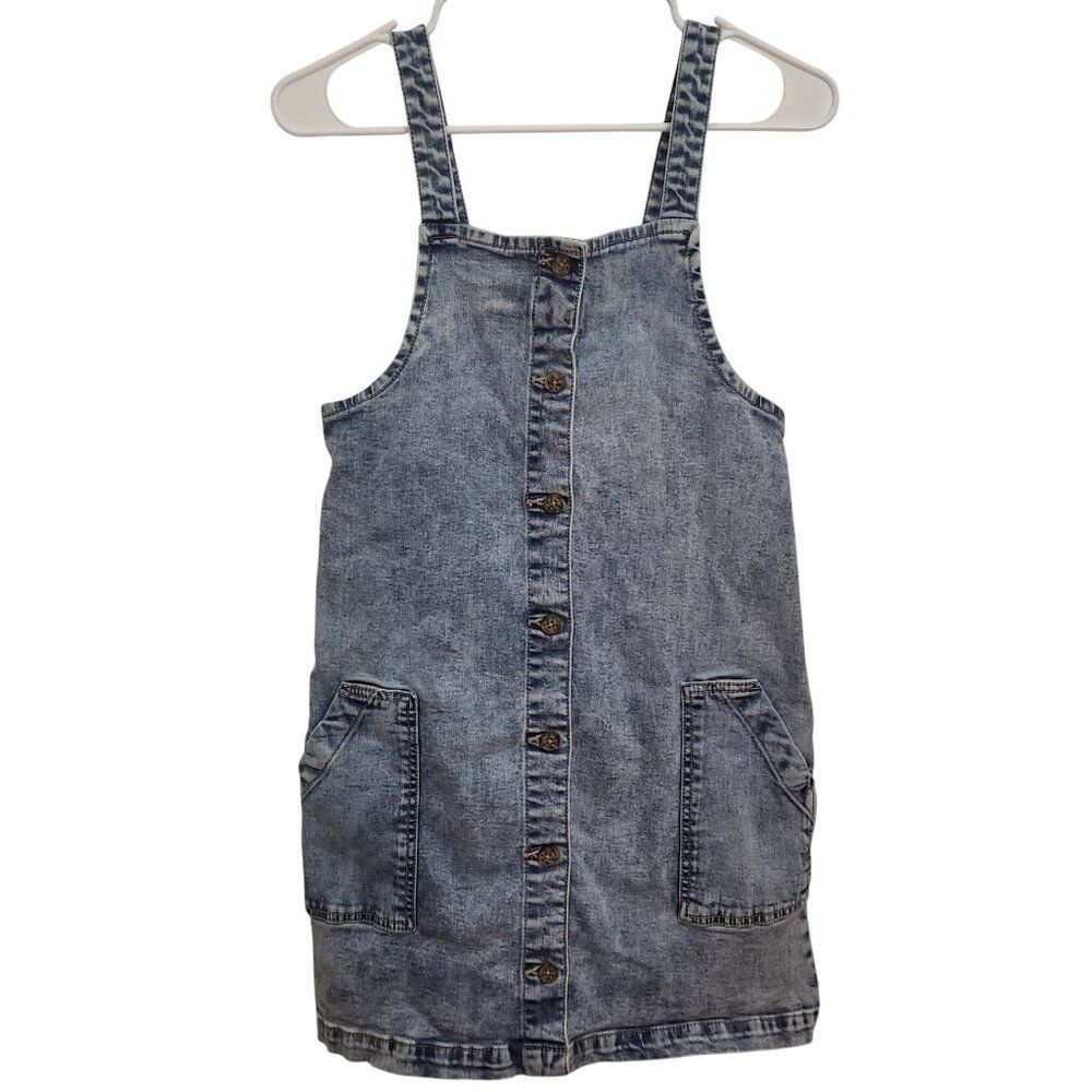 Arizona Jean Co Denim Button Up Jumper Dress
